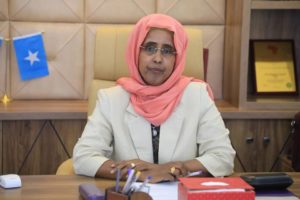 The Former Minister of Health-Somalia FGS, Dr fawziya Abikar Nur 