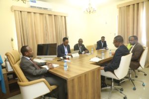 The Minister of Health received a delegation from the PAC in his office
